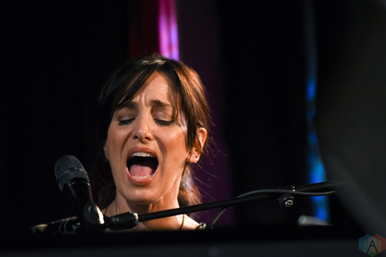 Raine Maida and Chantal Kreviazuk of Moon vs. Sun perform at Revival Bar in Toronto on May 31, 2017. (Photo: Jaime Espinoza/Aesthetic Magazine)