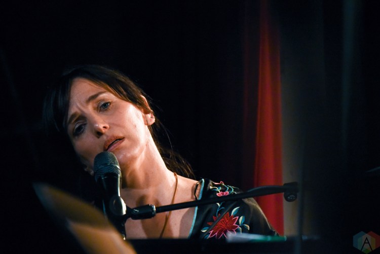 Raine Maida and Chantal Kreviazuk of Moon vs. Sun perform at Revival Bar in Toronto on May 31, 2017. (Photo: Jaime Espinoza/Aesthetic Magazine)