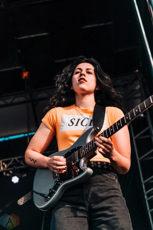 Muna performs at NXNE Port Lands in Toronto on June 24, 2017. (Photo: Nicole De Khors/Aesthetic Magazine)