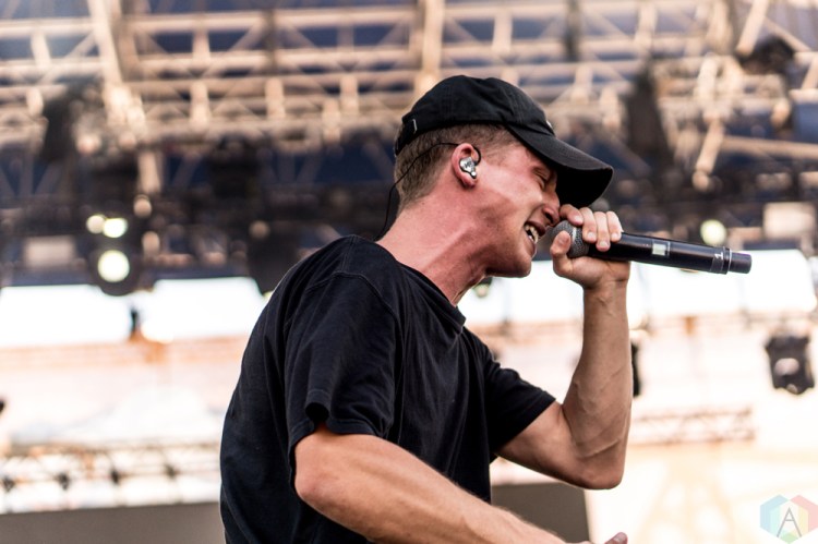 NF performs at the Bunbury Music Festival in Cincinnati on June 2, 2017. (Photo: Taylor Ohryn/Aesthetic Magazine)