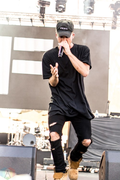 NF performs at the Bunbury Music Festival in Cincinnati on June 2, 2017. (Photo: Taylor Ohryn/Aesthetic Magazine)