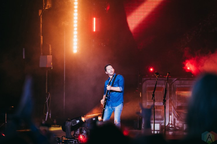 Nickelback performs at Budweiser Stage in Toronto on June 27, 2017. (Photo: David Scala/Aesthetic Magazine)