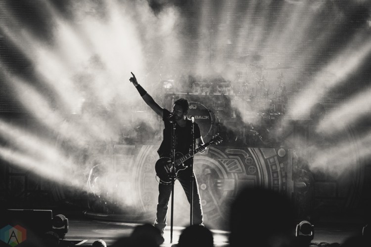 Nickelback performs at Budweiser Stage in Toronto on June 27, 2017. (Photo: David Scala/Aesthetic Magazine)
