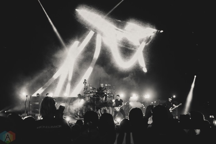 Nickelback performs at Budweiser Stage in Toronto on June 27, 2017. (Photo: David Scala/Aesthetic Magazine)