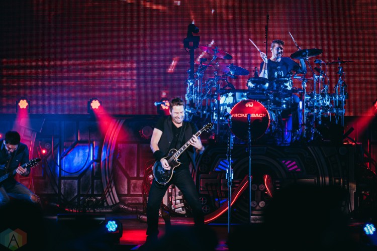 Nickelback performs at Budweiser Stage in Toronto on June 27, 2017. (Photo: David Scala/Aesthetic Magazine)