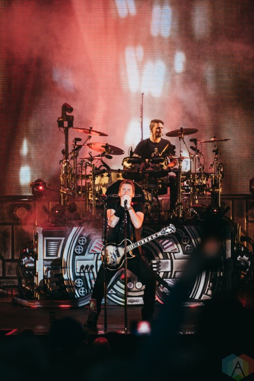 Nickelback performs at Budweiser Stage in Toronto on June 27, 2017. (Photo: David Scala/Aesthetic Magazine)