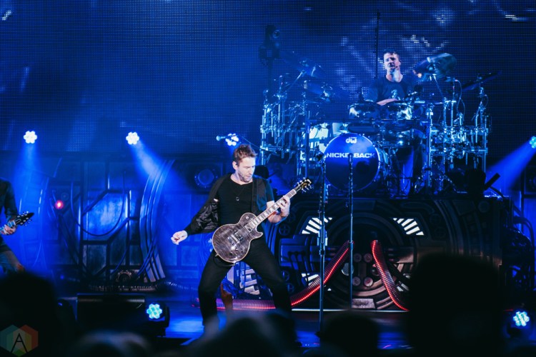 Nickelback performs at Budweiser Stage in Toronto on June 27, 2017. (Photo: David Scala/Aesthetic Magazine)