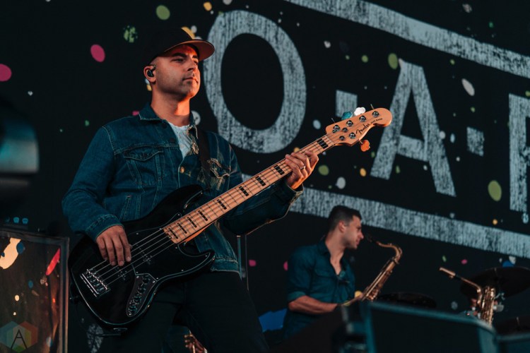 O.A.R. performs at Budweiser Stage in Toronto on June 21, 2017. (Photo: Nicole De Khors/Aesthetic Magazine)