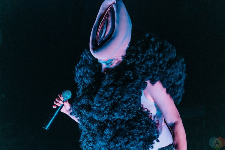 Peaches performs at the Phoenix Concert Theatre in Toronto on June 19, 2017 during NXNE. (Photo: Nicole De Khors/Aesthetic Magazine)