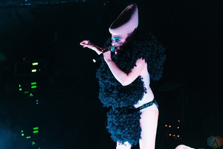 Peaches performs at the Phoenix Concert Theatre in Toronto on June 19, 2017 during NXNE. (Photo: Nicole De Khors/Aesthetic Magazine)