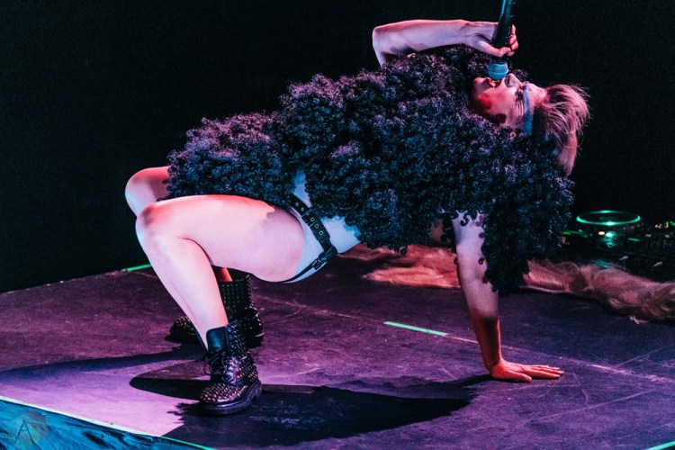Peaches performs at the Phoenix Concert Theatre in Toronto on June 19, 2017 during NXNE. (Photo: Nicole De Khors/Aesthetic Magazine)
