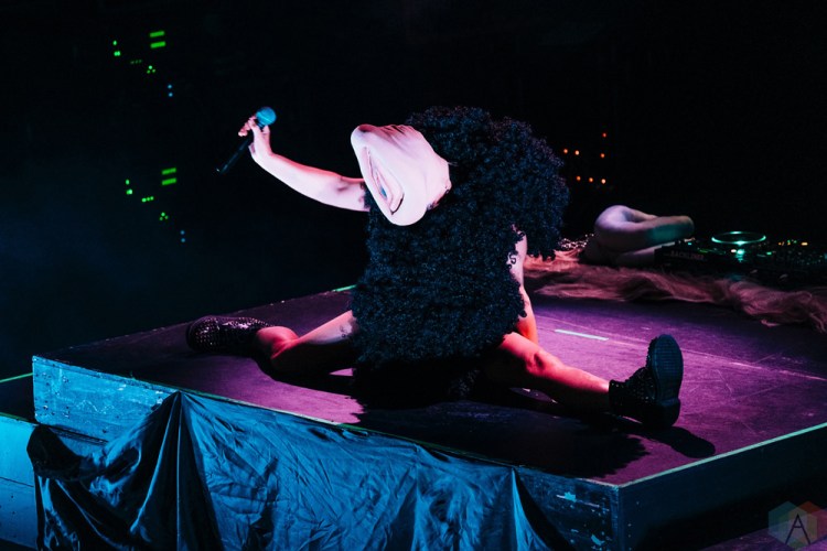Peaches performs at the Phoenix Concert Theatre in Toronto on June 19, 2017 during NXNE. (Photo: Nicole De Khors/Aesthetic Magazine)