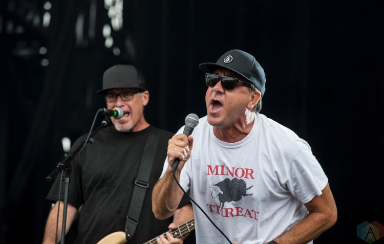 Pennywise performs at Montebello Rockfest in Montebello, Quebec on June 23, 2017. (Photo: Greg Matthews/Aesthetic Magazine)