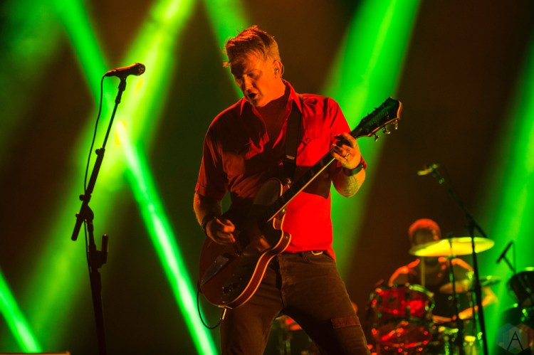 Queens of the Stone Age performs at Montebello Rockfest in Montebello, Quebec on June 24, 2017. (Photo: Greg Matthews/Aesthetic Magazine)