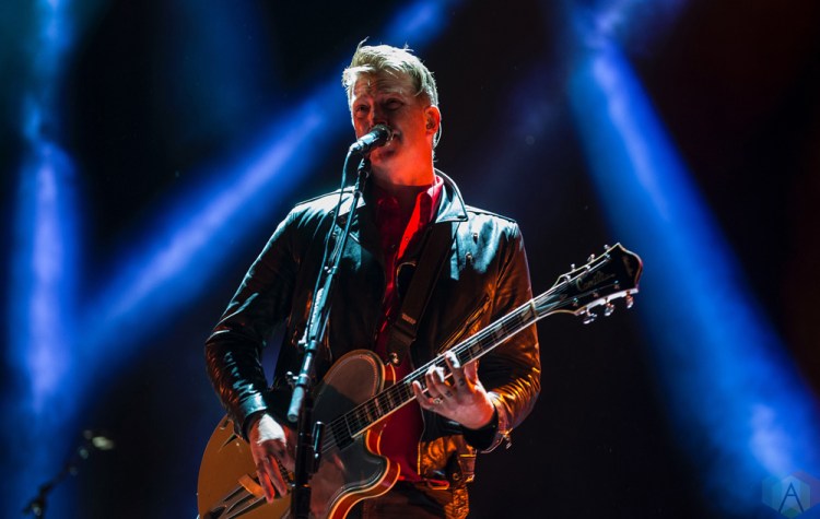 Queens of the Stone Age performs at Montebello Rockfest in Montebello, Quebec on June 24, 2017. (Photo: Greg Matthews/Aesthetic Magazine)