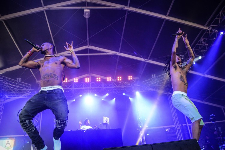 Rae Sremmurd performs at the Governors Ball Music Festival in New York City on June 3, 2017. (Photo: Alx Bear/Aesthetic Magazine)