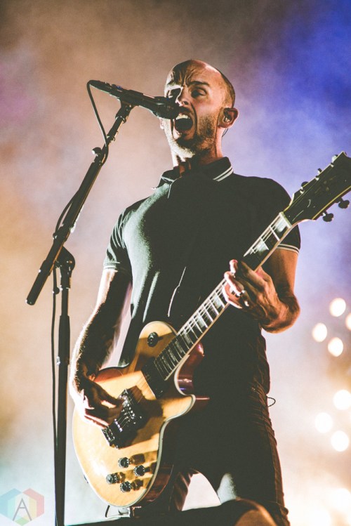 Rise Against performs at Budweiser Stage in Toronto on June 11, 2017. (Photo: Rick Clifford/Aesthetic Magazine)