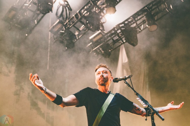 Rise Against performs at Budweiser Stage in Toronto on June 11, 2017. (Photo: Rick Clifford/Aesthetic Magazine)