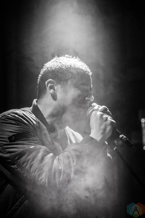 Rostam performs at Public Arts in New York City on June 8, 2017. (Photo: Alx Bear/Aesthetic Magazine)