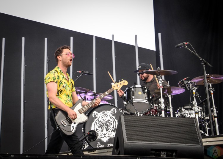 Royal Blood performs at the Governors Ball Music Festival in New York City on June 4, 2017. (Photo: Alx Bear/Aesthetic Magazine)