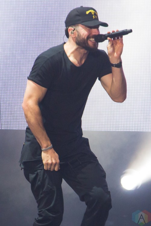 Sam Hunt performs at Budweiser Stage in Toronto on June 15, 2017. (Photo: Alyssa Balistreri/Aesthetic Magazine)