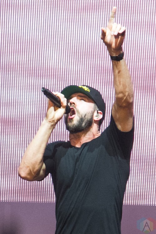 Sam Hunt performs at Budweiser Stage in Toronto on June 15, 2017. (Photo: Alyssa Balistreri/Aesthetic Magazine)