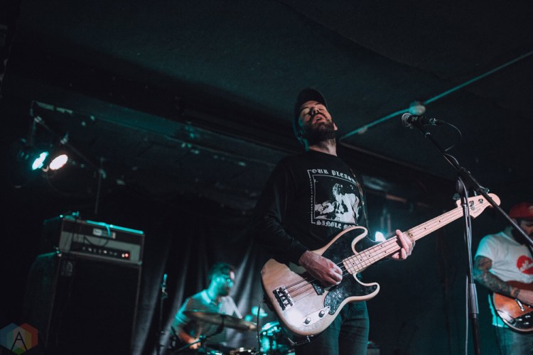 Secret Satanists performs at the Garrison in Toronto on June 21, 2017. (Photo: Alexander Lam/Aesthetic Magazine)