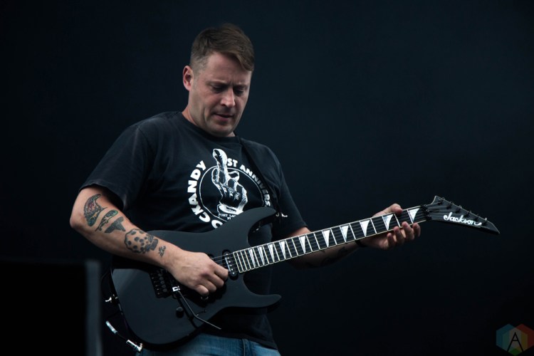 Sleigh Bells performs at the Port Lands in Toronto on June 23, 2017 during NXNE. (Photo: Sarah McNeil/Aesthetic Magazine)