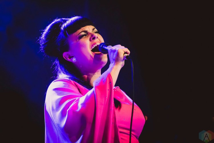 Tami Neilson performs at the Mod Club in Toronto on June 28, 2017. (Photo: Angelo Marchini/Aesthetic Magazine)