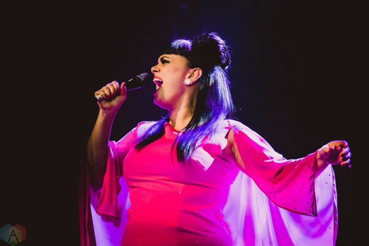 Tami Neilson performs at the Mod Club in Toronto on June 28, 2017. (Photo: Angelo Marchini/Aesthetic Magazine)