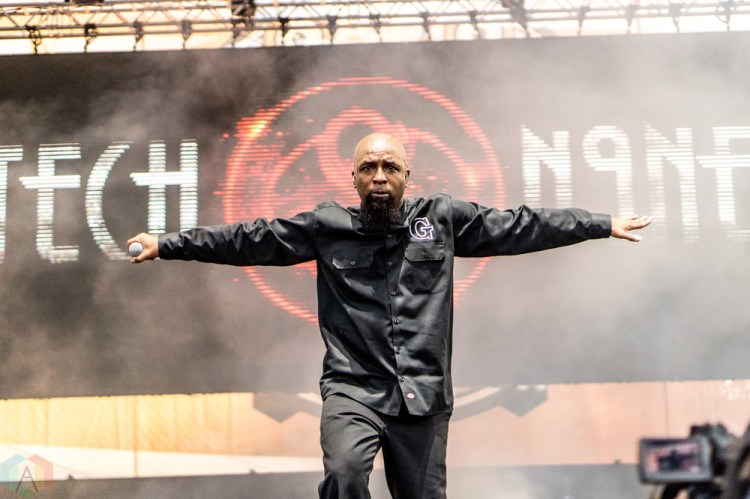 Tech N9ne performs at the Bunbury Music Festival in Cincinnati on June 3, 2017. (Photo: Taylor Ohryn/Aesthetic Magazine)