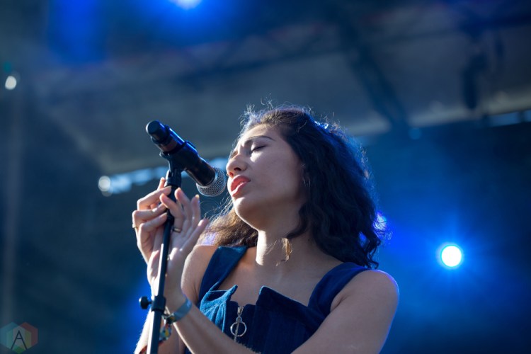 Tei Shi performs at the Field Trip Music Festival in Toronto on June 3, 2017. (Photo: Brendan Albert/Aesthetic Magazine)