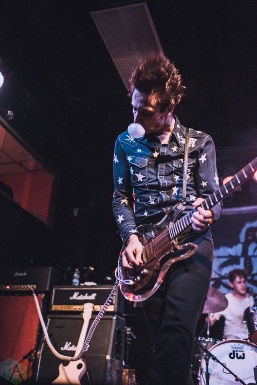 The Dirty Nil performs at Lee's Palace in Toronto on June 16, 2017. (Photo: Alexander Lam/Aesthetic Magazine)