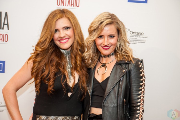 The Lovelocks at the 2017 CMAO Awards at Centennial Hall in London, Ontario on June 11, 2017. (Photo: Orest Dorosh/Aesthetic Magazine)