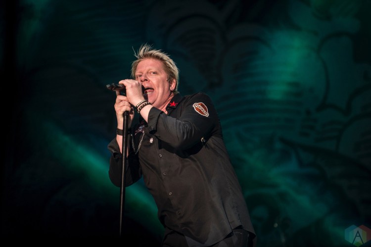 The Offspring performs at Montebello Rockfest in Montebello, Quebec on June 23, 2017. (Photo: Greg Matthews/Aesthetic Magazine)