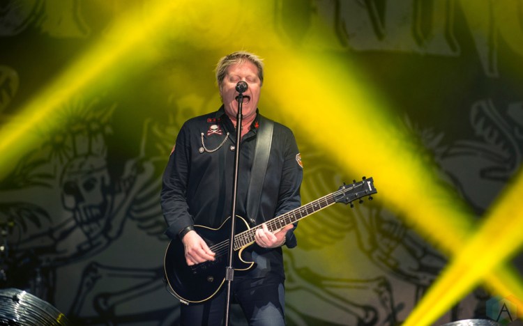 The Offspring performs at Montebello Rockfest in Montebello, Quebec on June 23, 2017. (Photo: Greg Matthews/Aesthetic Magazine)