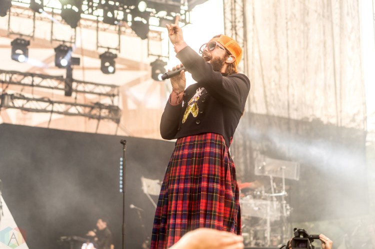 Thirty Seconds To Mars performs at the Bunbury Music Festival in Cincinnati on June 4, 2017. (Photo: Taylor Ohryn/Aesthetic Magazine)