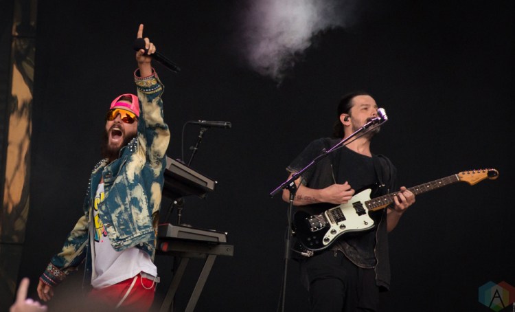 Thirty Seconds To Mars performs at Bold Sphere Music at Champions Square in New Orleans on June 8, 2017. (Photo: Kelli Binnings/Aesthetic Magazine)