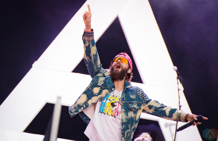Thirty Seconds To Mars performs at Bold Sphere Music at Champions Square in New Orleans on June 8, 2017. (Photo: Kelli Binnings/Aesthetic Magazine)