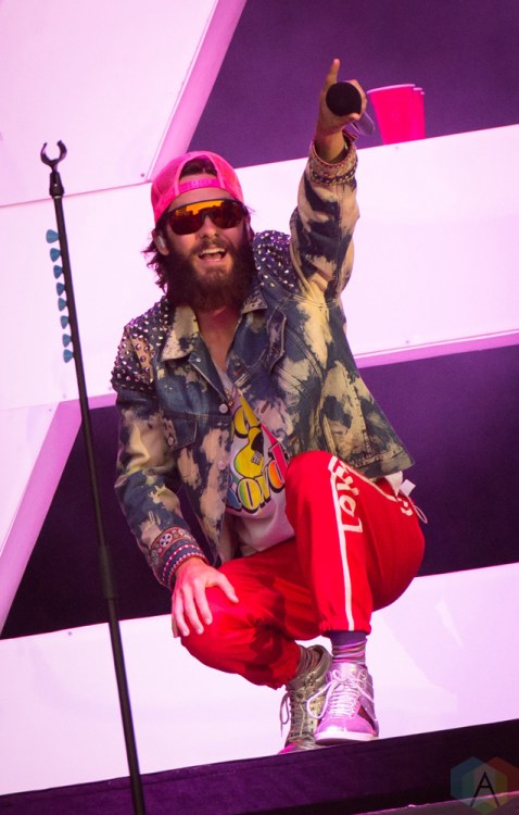 Thirty Seconds To Mars performs at Bold Sphere Music at Champions Square in New Orleans on June 8, 2017. (Photo: Kelli Binnings/Aesthetic Magazine)