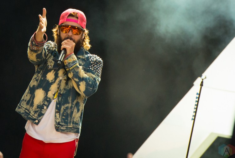 Thirty Seconds To Mars performs at Bold Sphere Music at Champions Square in New Orleans on June 8, 2017. (Photo: Kelli Binnings/Aesthetic Magazine)