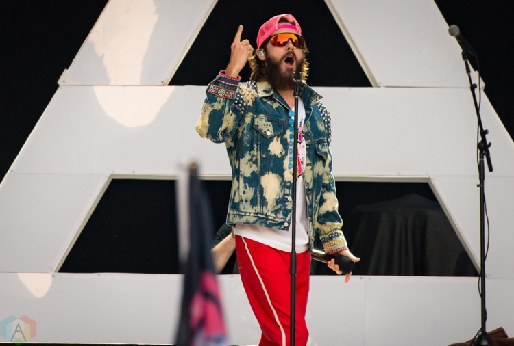 Thirty Seconds To Mars performs at Bold Sphere Music at Champions Square in New Orleans on June 8, 2017. (Photo: Kelli Binnings/Aesthetic Magazine)