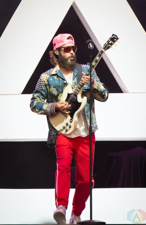 Thirty Seconds To Mars performs at Bold Sphere Music at Champions Square in New Orleans on June 8, 2017. (Photo: Kelli Binnings/Aesthetic Magazine)