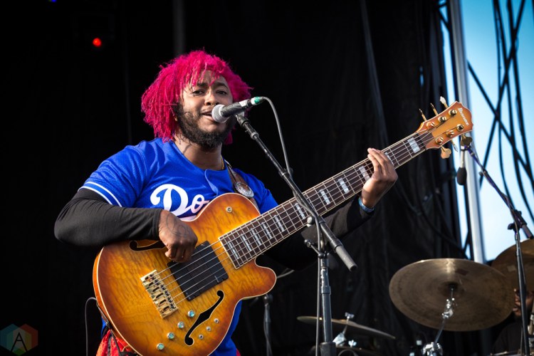 Thundercat performs at the Field Trip Music Festival in Toronto on June 4, 2017. (Photo: Brendan Albert/Aesthetic Magazine)