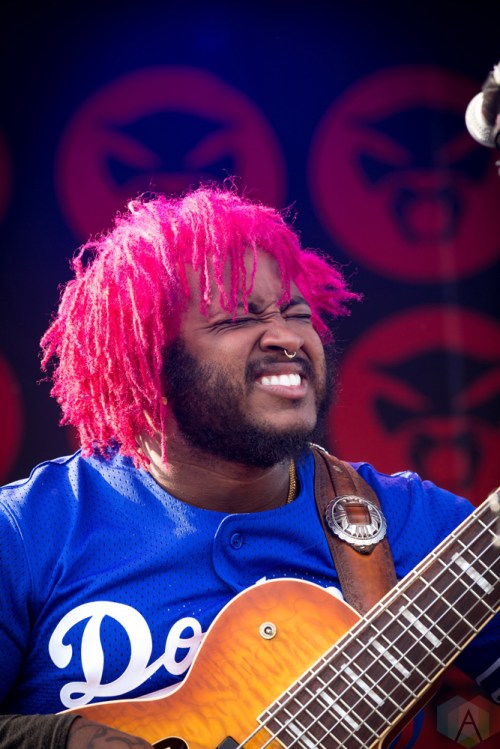 Thundercat performs at the Field Trip Music Festival in Toronto on June 4, 2017. (Photo: Brendan Albert/Aesthetic Magazine)