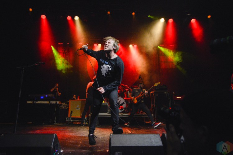 Thursday performs at the Danforth Music Hall in Toronto on June 24, 2017. (Photo: Joanna Glezakos/Aesthetic Magazine)