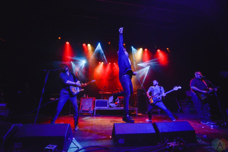 Thursday performs at the Danforth Music Hall in Toronto on June 24, 2017. (Photo: Joanna Glezakos/Aesthetic Magazine)