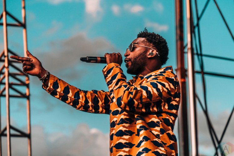 Tinie Tempah performs at NXNE Port Lands in Toronto on June 24, 2017. (Photo: Nicole De Khors/Aesthetic Magazine)