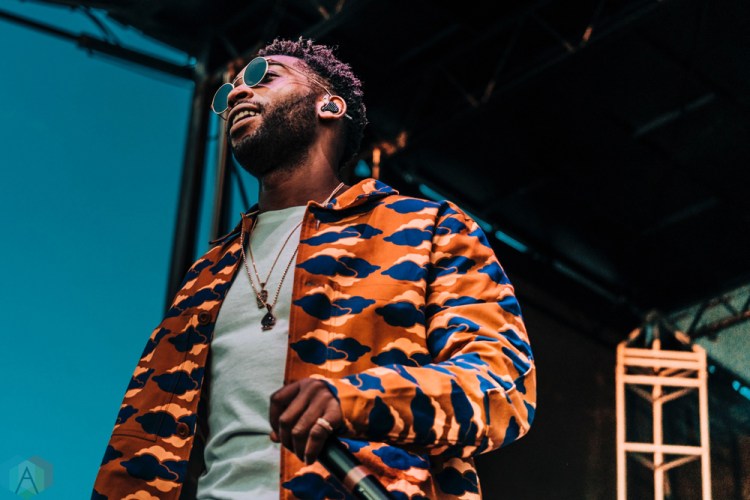 Tinie Tempah performs at NXNE Port Lands in Toronto on June 24, 2017. (Photo: Nicole De Khors/Aesthetic Magazine)