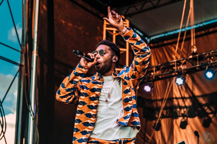 Tinie Tempah performs at NXNE Port Lands in Toronto on June 24, 2017. (Photo: Nicole De Khors/Aesthetic Magazine)